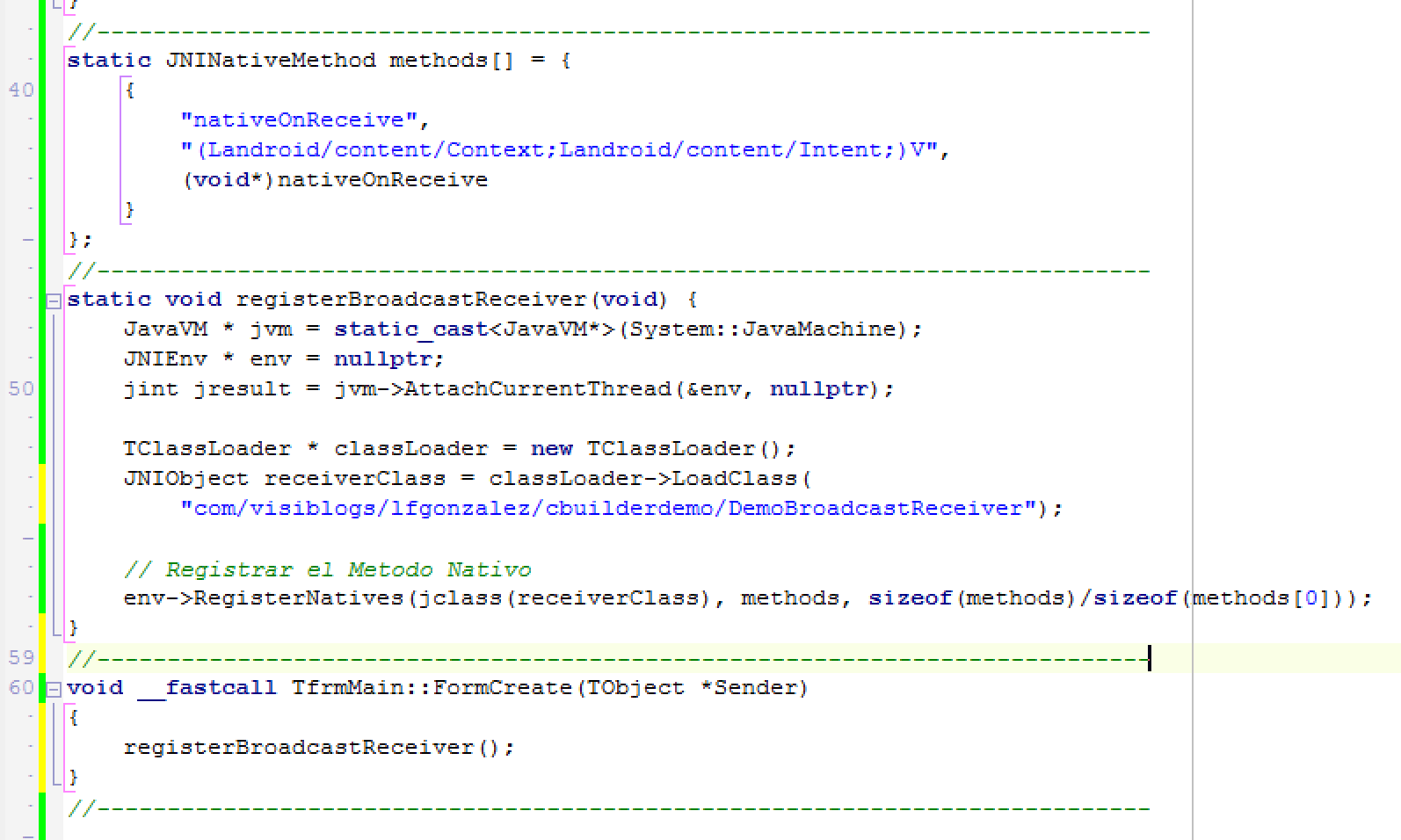 JNI_Native_Method_Registration