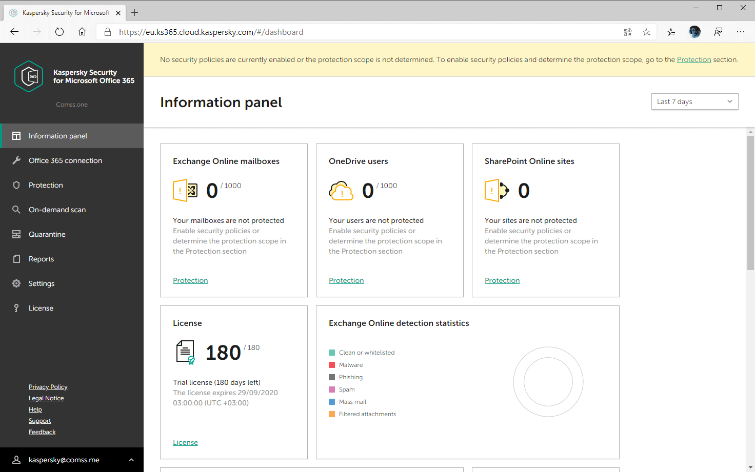 Kaspersky Security для Microsoft Office 365