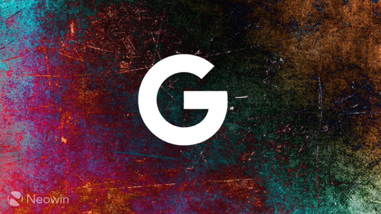 Google 'G' logo on a multicoloured background