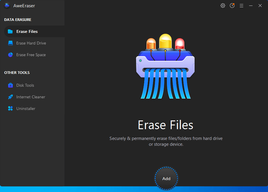 Бесплатная лицензия AweEraser для Windows