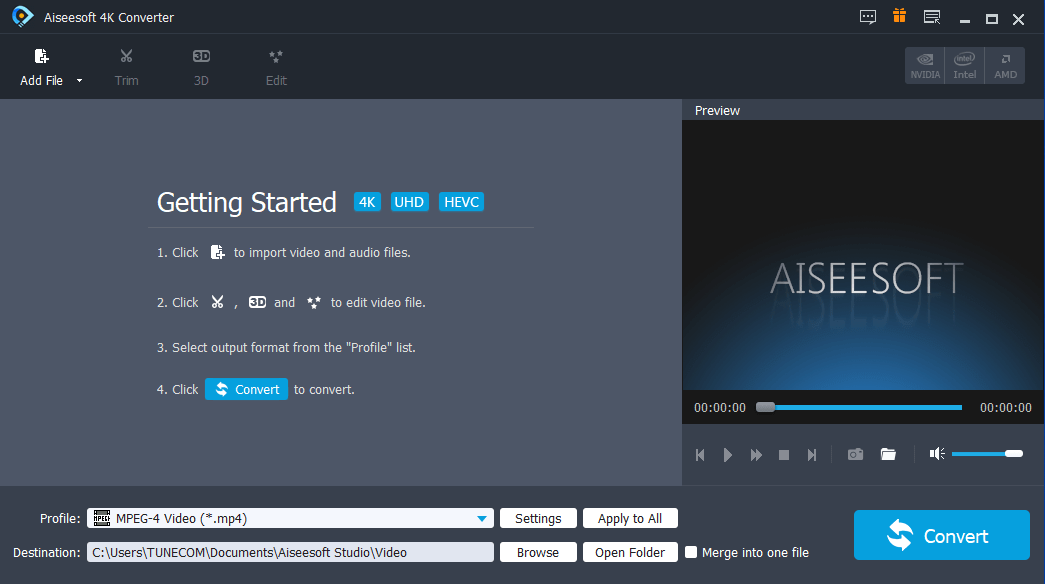 Aiseesoft 4K Converter