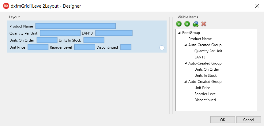 Customizing Layot View