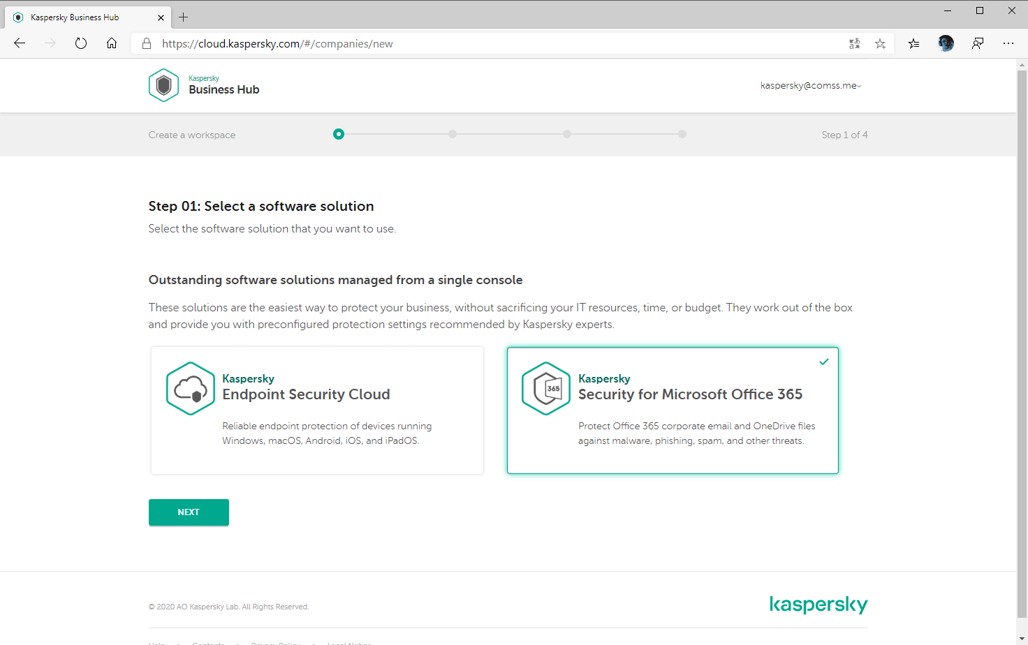 Kaspersky Security для Microsoft Office 365