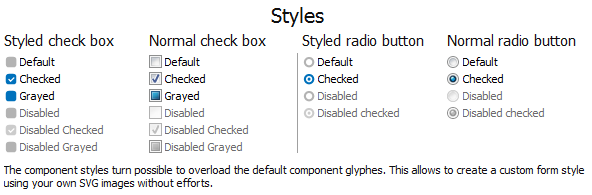 TCheckBox and TRadioButton using SVG