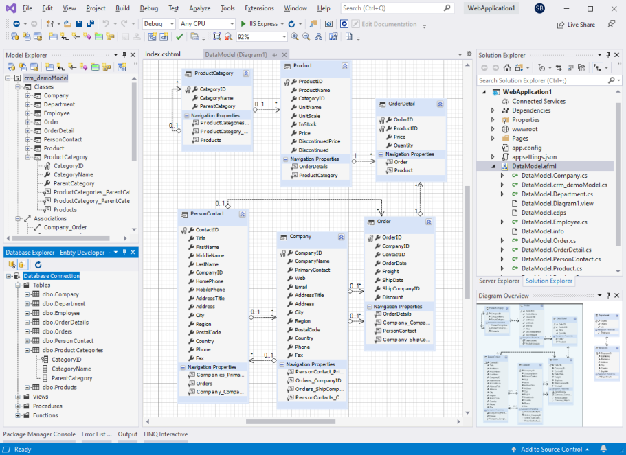 Entity Developer - ORM Designer with Visual Studio integration